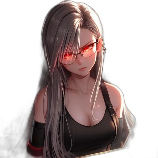 face, mask, staff, weapon, anime, pixel art, cyberpunk, fantasy art transparent PNG cut-out