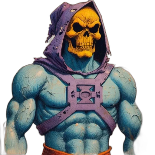comic book art, concept art, 3d render, fantasy art, blue, image, depicts, muscular transparent PNG cut-out