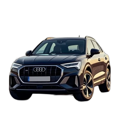 car, photorealistic, 3d render, audi, suv, 150, qud, advance transparent PNG cut-out