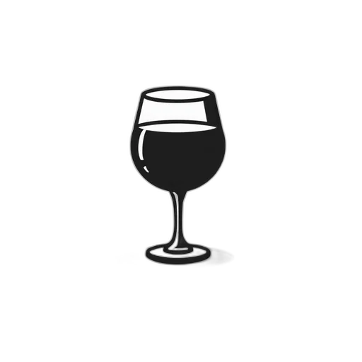 food, bottle, pixel art, dark, monochrome, black, white, image transparent PNG cut-out