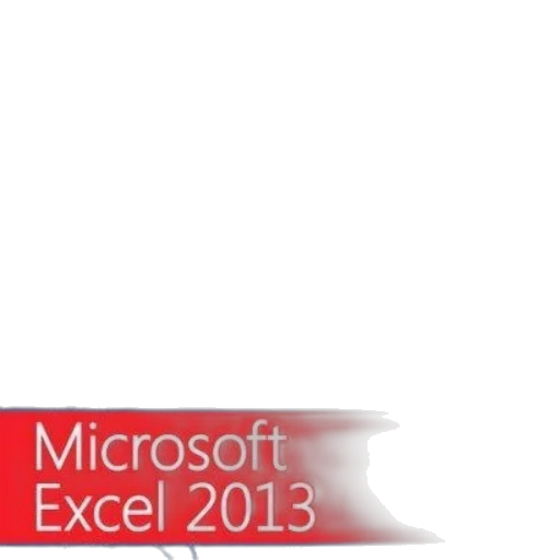 3d render, step, microsoft, excel, 2013, book, cover, blue transparent PNG cut-out