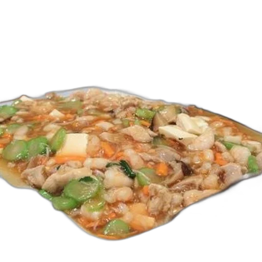 food, jacket, 3d render, plate, stir-fried, vegetables, tofu, fork transparent PNG cut-out