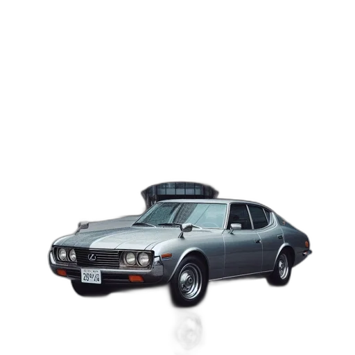 car, photorealistic, 3d render, concept art, pixel art, silver, 26-26, license transparent PNG cut-out
