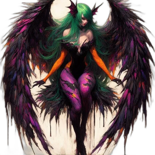 dragon, fantasy art, concept art, pixel art, comic book art, green, dark, fantastical transparent PNG cut-out