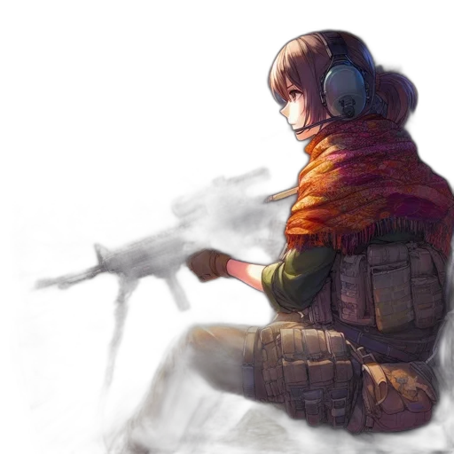weapon, jacket, sword, staff, concept art, fantasy art, cyberpunk, watercolor transparent PNG cut-out