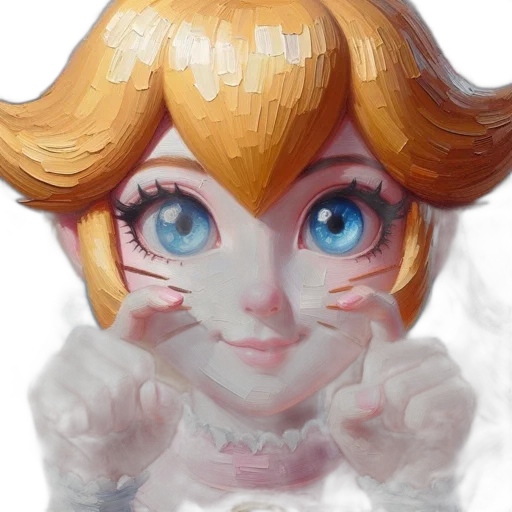 crown, face, mask, dress, oil painting, watercolor, concept art, pixel art transparent PNG cut-out