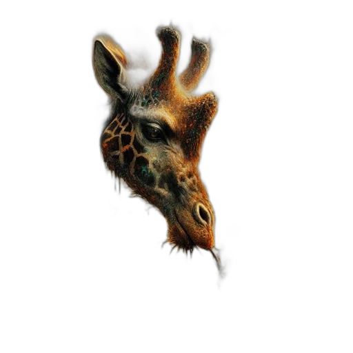 dragon, animal, creature, mask, concept art, photorealistic, watercolor, fantasy art transparent PNG cut-out