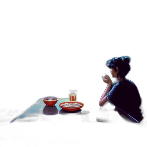 food, concept art, photorealistic, 3d render, pixel art, snow, fog, rain transparent PNG cut-out