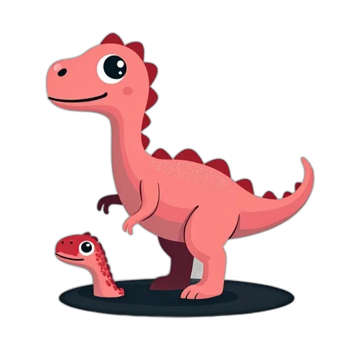 dragon, creature, animal, concept art, pixel art, 3d render, cartoon, red transparent PNG cut-out