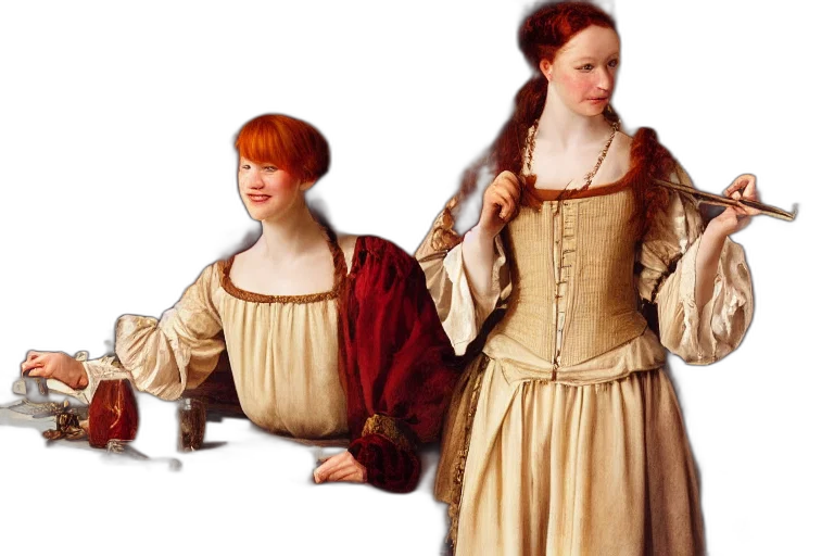 dress, jacket, jewelry, photorealistic transparent PNG cut-out