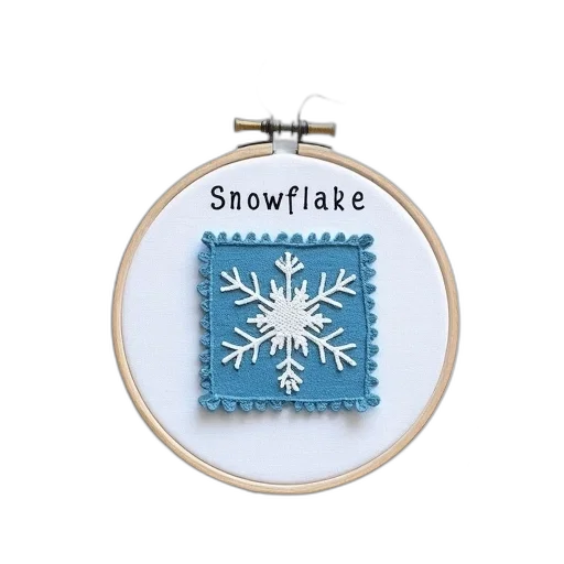 pixel art, snow, blue, white, table, displays, snowflake, embroidery transparent PNG cut-out
