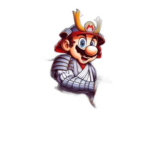 crown, hat, face, animal, pixel art, 3d render, concept art, fantasy art transparent PNG cut-out
