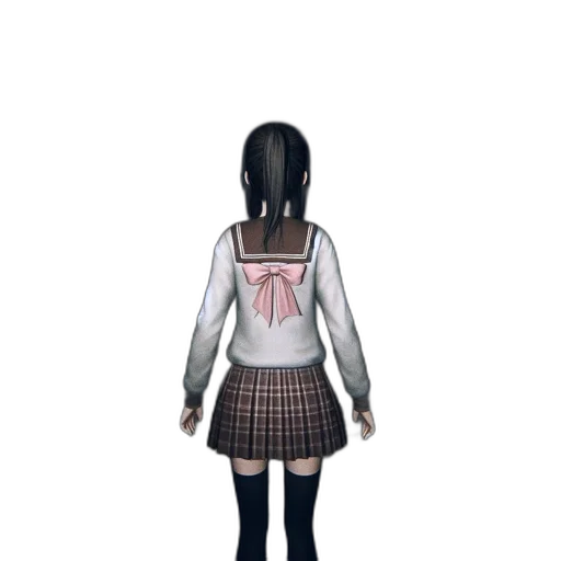 jacket, dress, staff, robot, concept art, pixel art, 3d render, anime transparent PNG cut-out