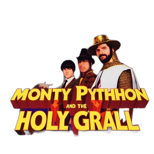 hat, pixel art, poster, monty, python, holy, grail, featuring transparent PNG cut-out