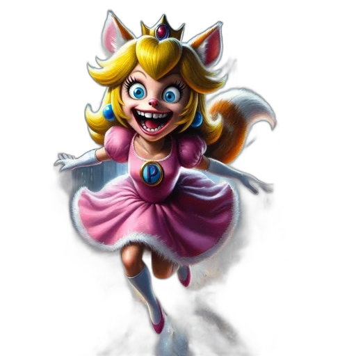 dress, staff, crown, mask, concept art, 3d render, fantasy art, pixel art transparent PNG cut-out
