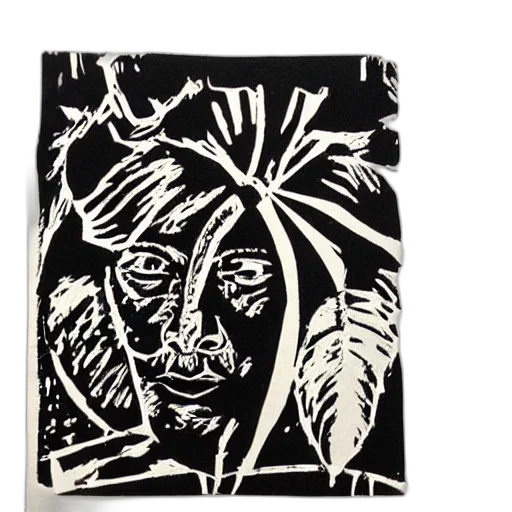 mask, face, jacket, forest transparent PNG cut-out