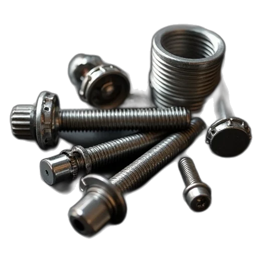 jewelry, furniture, weapon, 3d render, kit, fork, springs, bolt transparent PNG cut-out