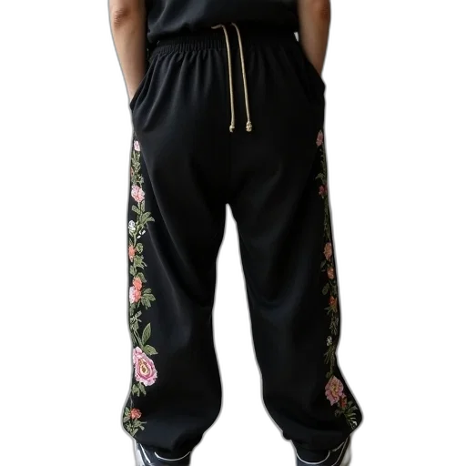 jacket, staff, cyberpunk, dark transparent PNG cut-out