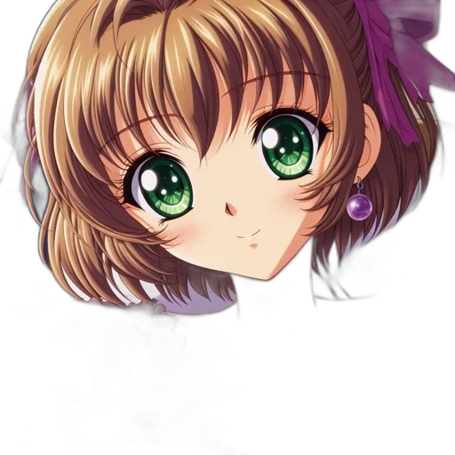 face, staff, hair, creature, anime, photorealistic, pixel art, cartoon transparent PNG cut-out
