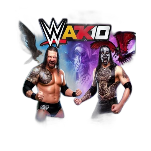concept art, 3d render, cartoon, comic book art, wwe, 2k10, xbox, 360 transparent PNG cut-out
