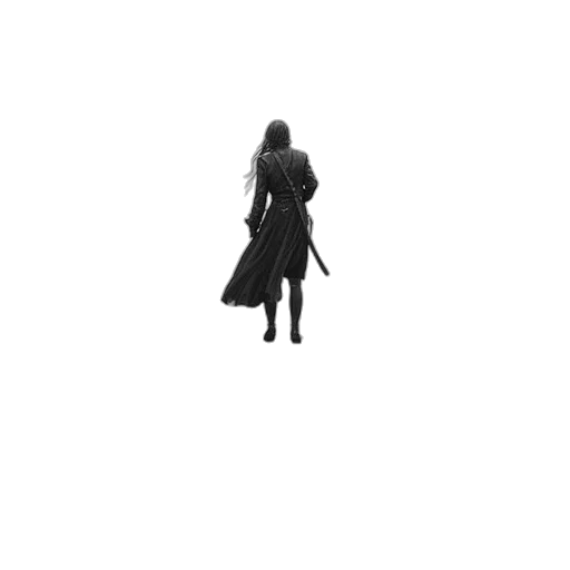 dress, sword, staff, weapon, concept art, pixel art, 3d render, fantasy art transparent PNG cut-out