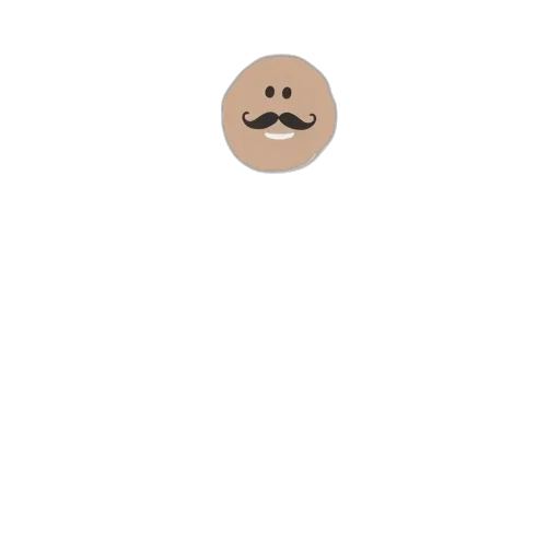 face, mask, hat, staff transparent PNG cut-out
