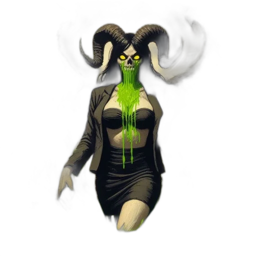 mask, creature, staff, concept art, fantasy art, pixel art, 3d render, green transparent PNG cut-out