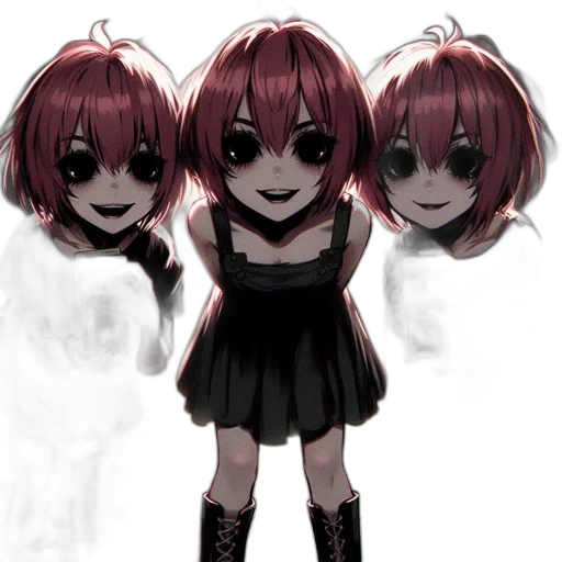 mask, face, creature, dress, concept art, pixel art, anime, 3d render transparent PNG cut-out