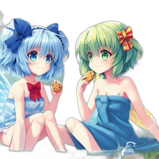 food, dress, jewelry, anime, pixel art, concept art, fantasy art, underwater transparent PNG cut-out