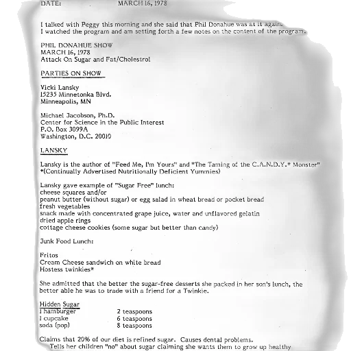 document, march, 1978, discussing, phil, donahue, show, content transparent PNG cut-out