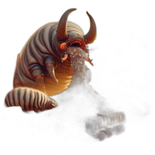 dragon, creature, mask, animal, concept art, fantasy art, photorealistic, 3d render transparent PNG cut-out