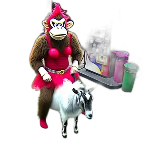 animal, creature, jewelry, concept art, 3d render, vaporwave, fantasy art, person transparent PNG cut-out