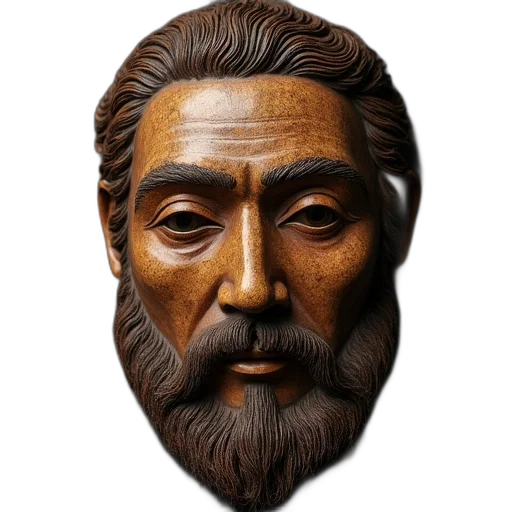 face, mask, staff, photorealistic transparent PNG cut-out