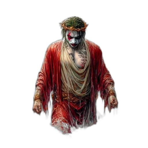 creature, animal, mask, concept art, fantasy art, comic book art, 3d render, red transparent PNG cut-out