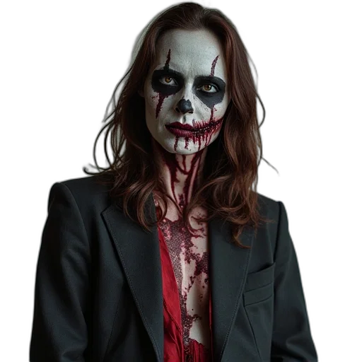 mask, face, staff, jacket transparent PNG cut-out