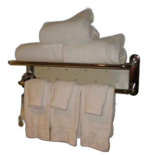 furniture, jacket, staff, towel, rack, folded, towels, top transparent PNG cut-out