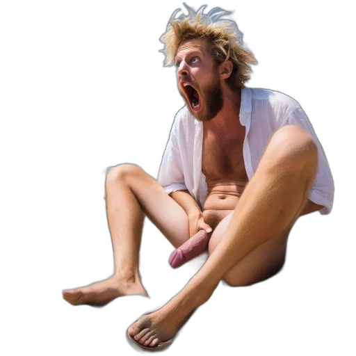 creature, hair, face, animal, photorealistic, concept art, oil painting, 3d render transparent PNG cut-out