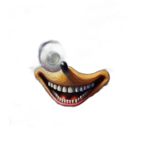 mask, staff, face, creature, 3d render, concept art, photorealistic, watercolor transparent PNG cut-out