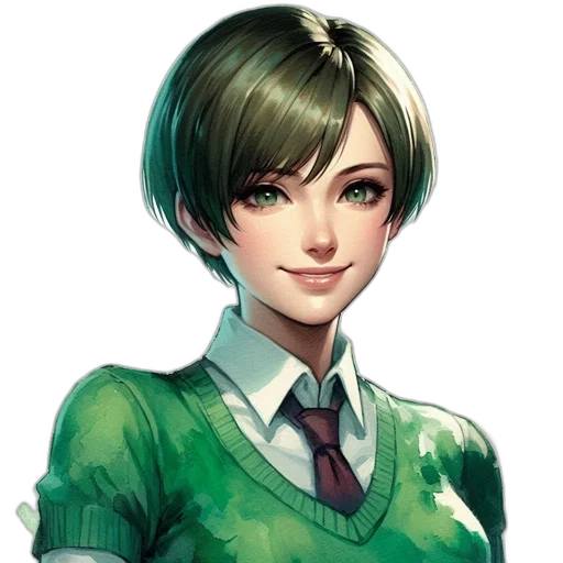 staff, face, dress, robot, concept art, fantasy art, anime, photorealistic transparent PNG cut-out