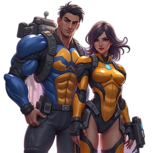 robot, weapon, concept art, comic book art transparent PNG cut-out