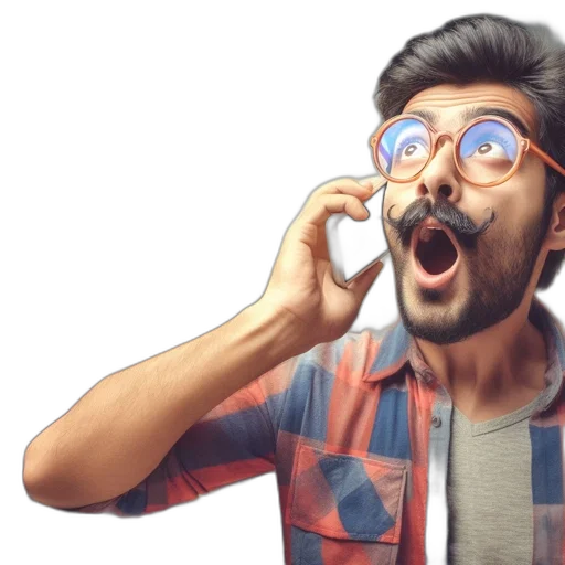 face, cartoon, photorealistic, 3d render, comic book art, man, large, glasses transparent PNG cut-out