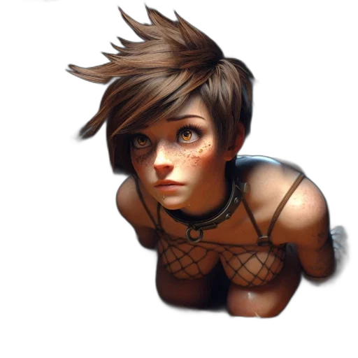 face, robot, weapon, hair, concept art, 3d render, fantasy art, pixel art transparent PNG cut-out