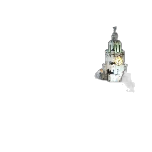 building, crown, robot, bottle, 3d render, pixel art, concept art, photorealistic transparent PNG cut-out