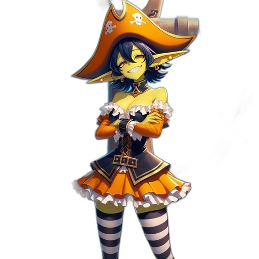 staff, hat, weapon, dress, pixel art, concept art, fantasy art, anime transparent PNG cut-out