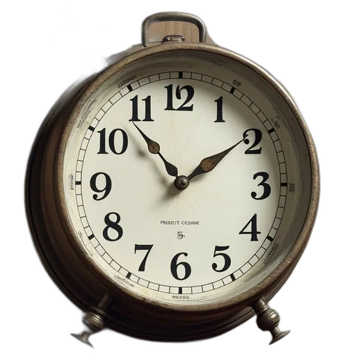 3d render, photorealistic, calendar, clock transparent PNG cut-out