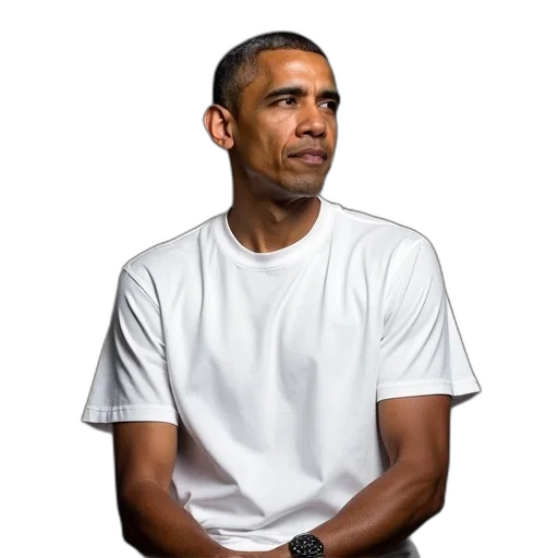 face, dress, staff, jacket, photorealistic, 3d render, obama, bidens transparent PNG cut-out