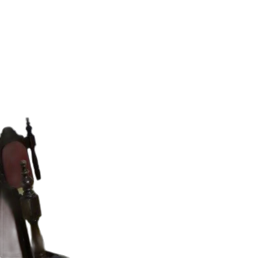 staff, weapon, sword, robot, 3d render, concept art, photorealistic, pixel art transparent PNG cut-out