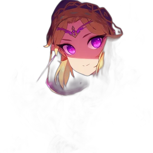 face, mask, staff, crown, pixel art, fantasy art, concept art, anime transparent PNG cut-out