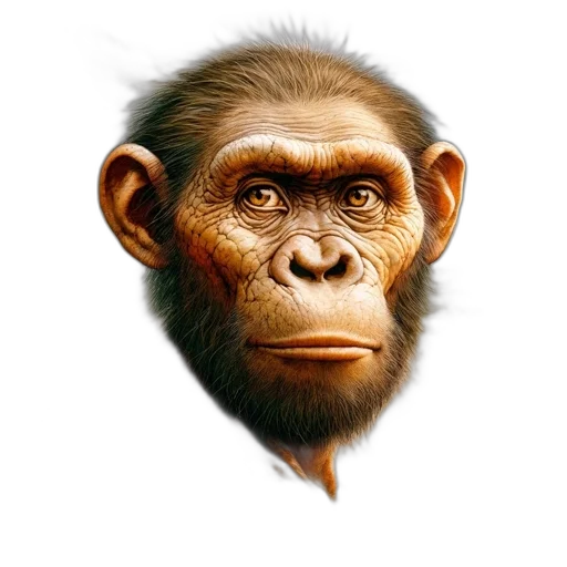 animal, face, creature, mask, photorealistic, concept art, 3d render, oil painting transparent PNG cut-out