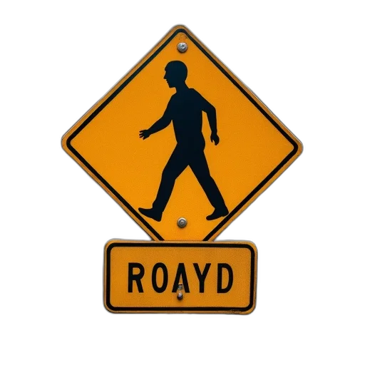 robot, 3d render, concept art, photorealistic, pixel art, crossing, signal, crosswalk transparent PNG cut-out
